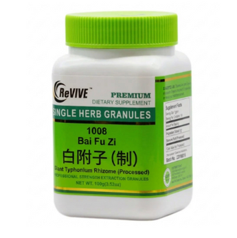 Bai Fu Zi (Giant Typhonium Rhizome) - 100 Grams 白附子(制)