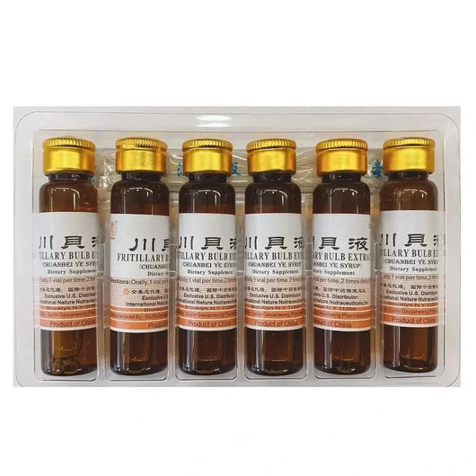 Chuanbei Ye (Fritillary Bulb Cough Syrup) 6bottles/box * 5 boxes Acupuncture Supply Wholesale