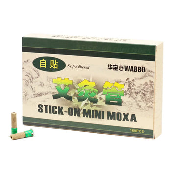 Self-Adhesive Stick-On Mini Moxa - 180/Box 有烟自贴艾灸粒 Acupuncture Supply Wholesale