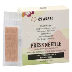 Ear Press Needles 1.5mm - Tan (100 PCS/Box) Acupuncture Supply Wholesale