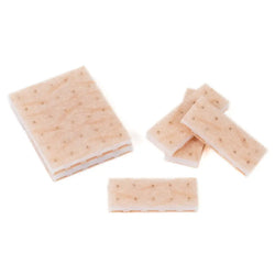 Gold-Plated Magnetic Pellets - 200/Box 磁珠(镀金,800高斯,带皮肤色胶布) Acupuncture Supply Wholesale