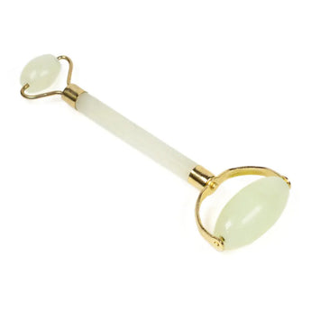 Jade Massage Roller With Double Head - Large 玉石滚轮 Acupuncture Supply Wholesale
