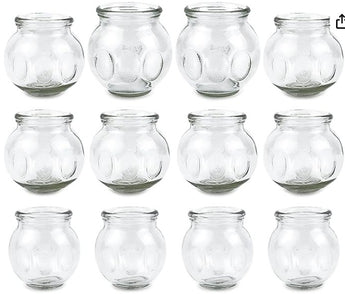 Flat Topped Glass Cupping Set - 12 Cup Set 玻璃拔罐套装