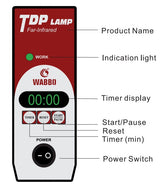 6.75" Large Head TDP Lamp - Digital 电子控制大头神灯 FREE SHIPPING
