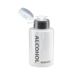 Alcohol Dispenser Clear Plastic - Labeled (8oz) 酒精瓶(白色,手动泵) Acupuncture Supply Wholesale