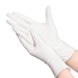 Latex Powder-Free Gloves (beige) - 100/Box 无粉乳胶手套