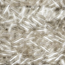 Clear Empty Gelatin Capsules - Size