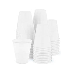 Disposable Plastic Rinse Cups (50/Bag) - White 一次性塑料水杯(白色) UNIPAK MEDICAL COMPANY