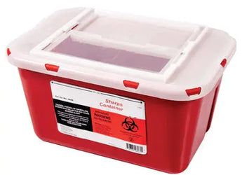 Sharps Container 1 Gallon 加仑普通装废针盒 MOORE MEDICAL