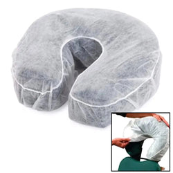 Fitted Disposable Face Covers for Headrests (Non-Woven) 一次性无纺布面枕套 MASSAGE TABLE COMPANY