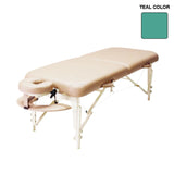 Wabbo Ultima Massage Table 32" - Teal 折叠式按摩床-3.2“海绵厚度