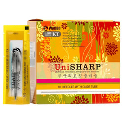 Unisharp Acupuncture Needles KT-Type (10 Needles/Tube, 1000 PCS/Box) Acupuncture Supply Wholesale