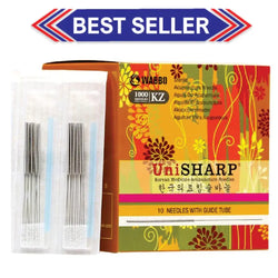 UNISHARP Acupuncture Needles KZ-Type (10 Needles/Tube, 1000 PCS/Box) Acupuncture Supply Wholesale
