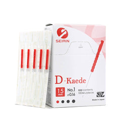 Seirin D-Type Acupuncture Needles (1 Needle WITHOUT Tube)