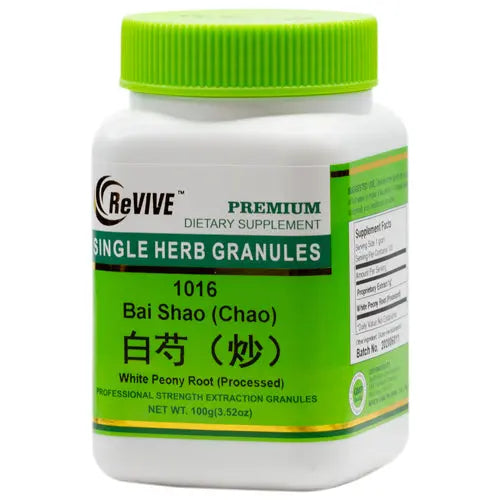 Bai Shao (Chao) (Paeoniae Radix Alba Praeparata) - 100 Grams 白芍(炒) Acupuncture Supply Wholesale