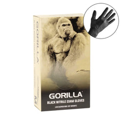 Gorilla Black Nitrile Exam Gloves - Lightweight CAM SUPPLY INC. (USA)