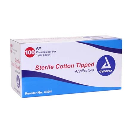 Cotton Tip Applicators Sterile 100ct-Wabbo Company