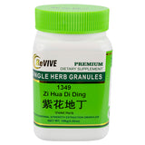 Zi Hua Di Ding (Violet Herb) - 100 Grams 紫花地丁