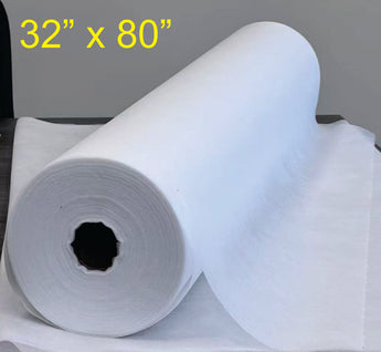 Non-Woven Table Sheets without hole 一次性无纺布床纸 Extra Long 80“