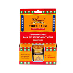 Tiger Balm Pain Relieving Ointment Concentrated - Extra Strength (Red - 0.63oz) 虎標萬金油加強版(紅色) Acupuncture Supply Wholesale