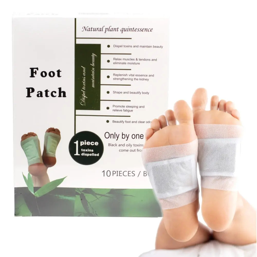 Box Foot Patch Foot Patch - 10 Patches/Box 保健足贴
