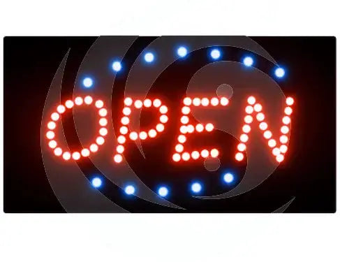 Open LED sign, Retangl Shape 19