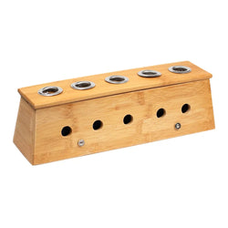 Moxibustion Box - Moxa Box/Moxa Holder - 5 Holes 5孔艾灸盒 Acupuncture Supply Wholesale