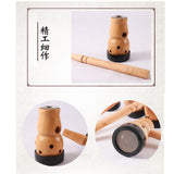 Moxa Stick Burner - Wooden Single Hole 葫芦灸器 带手把