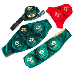 Smokeless Copper Moxa Box Purifier Copper Tank - Portable Therapy Bag for Moxibustion Treatment 无烟艾灸器 Acupuncture Supply Wholesale