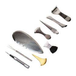 Metal Gua Sha Tool Set - Shoni-Shin Kit Acupuncture Supply Wholesale
