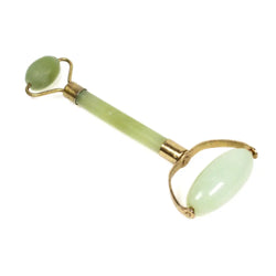 Jade Massage Roller With Double Head - Small 玉石滚轮 Acupuncture Supply Wholesale