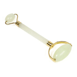 Jade Massage Roller With Double Head - Large 玉石滚轮 Acupuncture Supply Wholesale