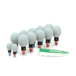 Hai-Chi Cupping Set With Magnets - 12 Cup Set 哈慈五行针（12杯） Acupuncture Supply Wholesale