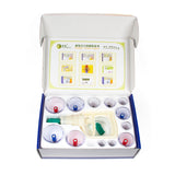 KANG ZHU Cupping Set With Magnets - 12 Cup Set 康祝磁性真空拔罐，12杯装-套