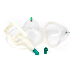 Women's Breast Cupping Kit - Medium Size (114mm x 101mm) 胸罐（带抽气枪） Acupuncture Supply Wholesale
