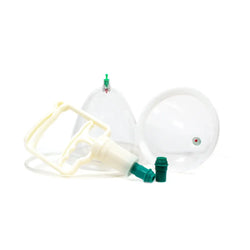 Women's Breast Cupping Kit - Large Size (135mm x 127mm) 胸罐（带抽气枪） Acupuncture Supply Wholesale
