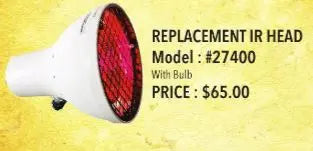 IR-400 Replacement Head with Blub Wabbo Company