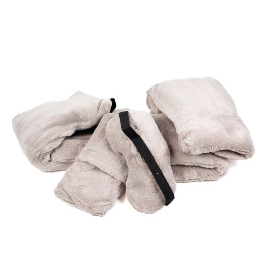 Reusable Lavender Hot/Cold Pad Set 荞麦冷热护理四件套（含随心枕、眼罩、肩部型枕、腰枕）
