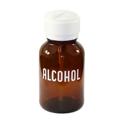 Brown Glass Alcohol Dispenser (8oz) 玻璃酒精瓶 8安士 Acupuncture Supply Wholesale