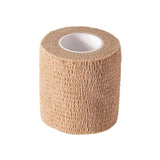 Beige Self-Adherent Wrap - 2" x 5 Yards (Sold Individually) 弹性皱纹绑带（自粘性）