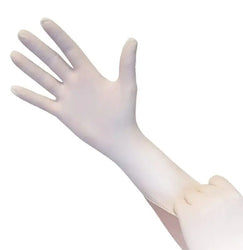 Latex Powder-Free Gloves (beige) - 100/Box 无粉乳胶手套 Acupuncture Supply Wholesale
