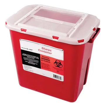Sharps Container 2 Gallon 加仑普通装废针盒 MOORE MEDICAL
