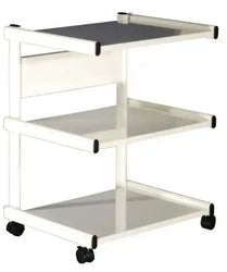 CO3 Trolley Cart - White 3层金属置物推车（铝质） MASSAGE TABLE COMPANY