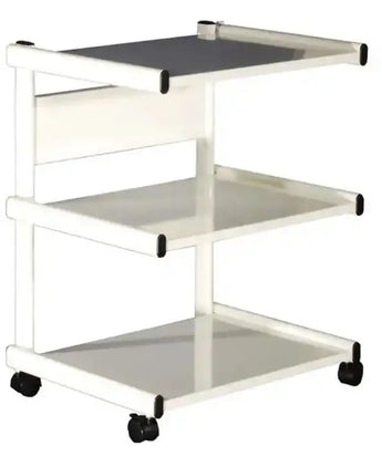 CO3 Trolley Cart - White 3层金属置物推车（铝质） MASSAGE TABLE COMPANY