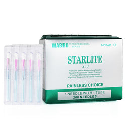 Wabbo Acupuncture Needles Starlite AA-Type (1 Needles/Tube, 200 PCS/Box)