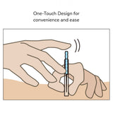 Hy-Chi™ HP-Type - 0.25mm x 30mm (HP3210) Acupuncture Needles (1 Needle/Tube, 100 PCS/Box)