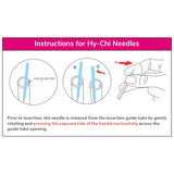 Hy-Chi™ HP-Type - 0.25mm x 30mm (HP3210) Acupuncture Needles (1 Needle/Tube, 100 PCS/Box)