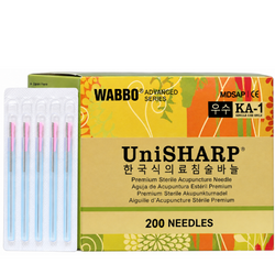 Advanced Series - UniSharp Acupuncture Needles KA-Type (1 Needle/Tube, 200 PCS/Box)