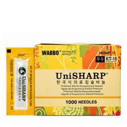 Advanced Series - Unisharp Acupuncture Needles KT-Type (10 Needles/Tube, 1000 PCS/Box)