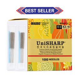 Advanced Series - UNISHARP Acupuncture Needles KZ-Type (10 Needles/Tube, 1000 PCS/Box)